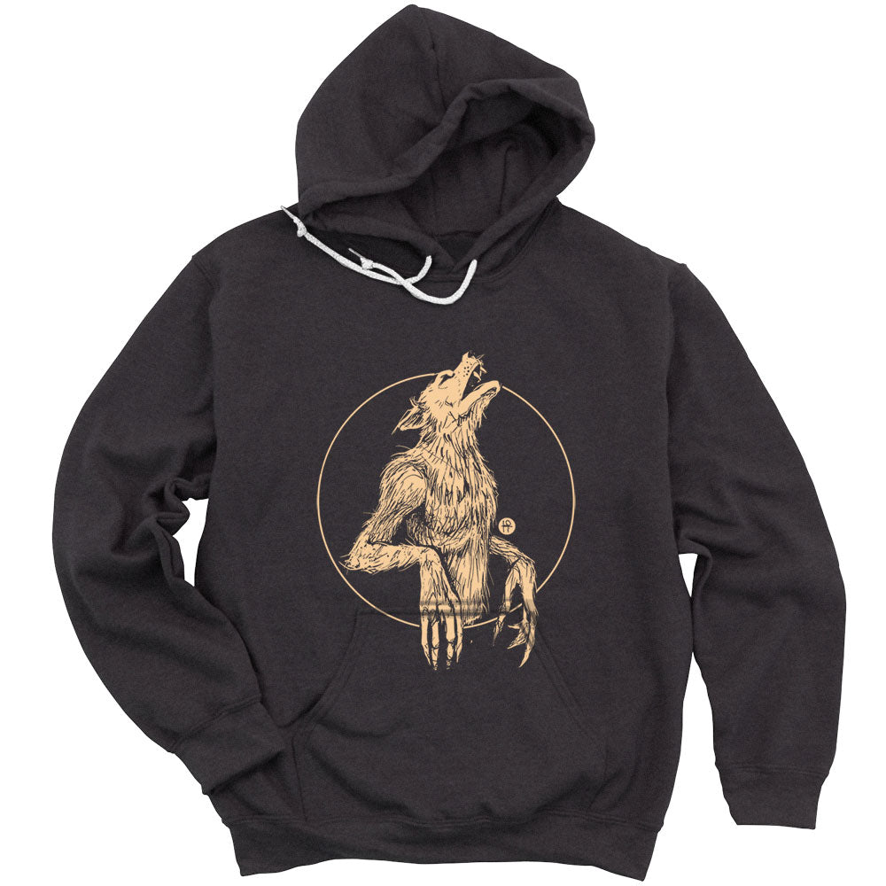 Howling Werewolf: Embrace the Night Hoodie