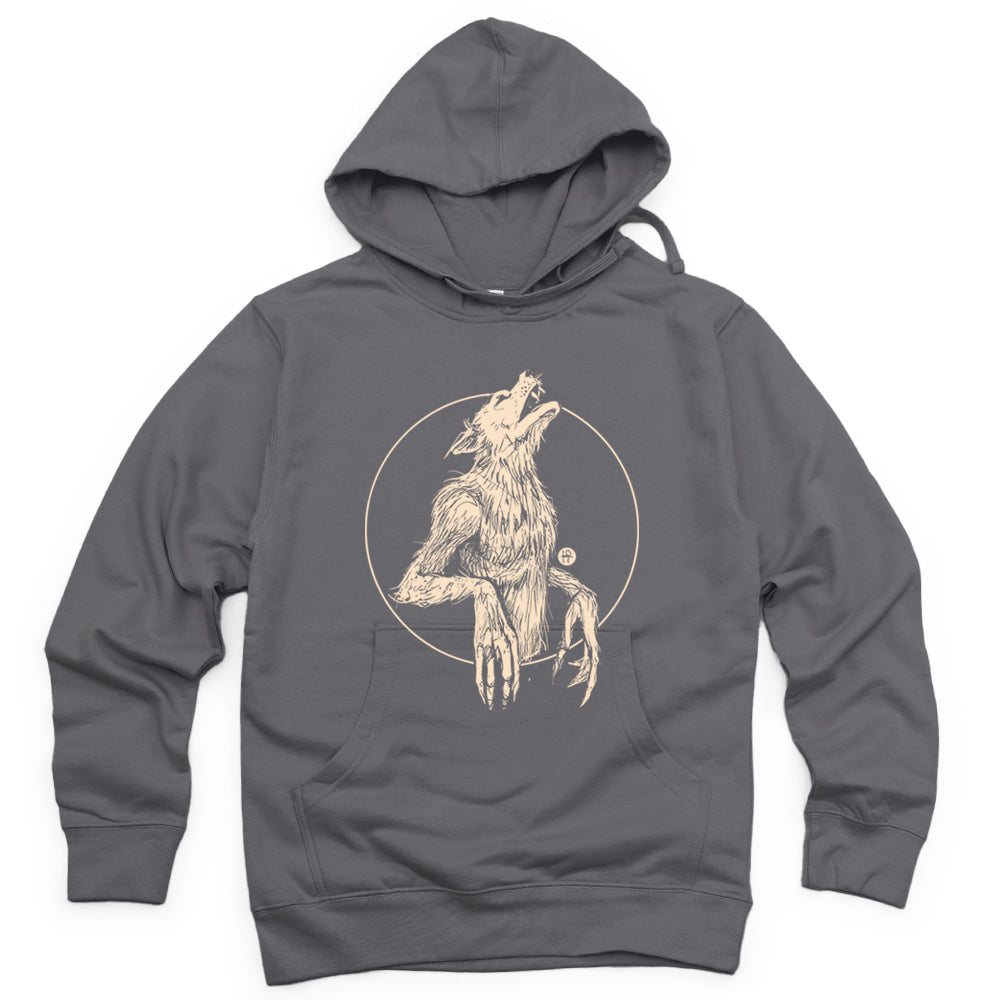 Howling Werewolf: Embrace the Night Hoodie
