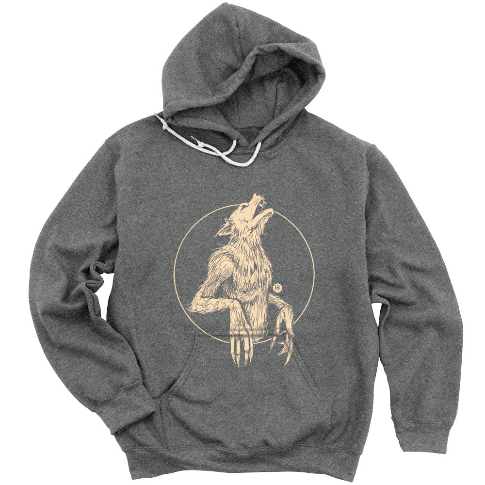 Howling Werewolf: Embrace the Night Hoodie