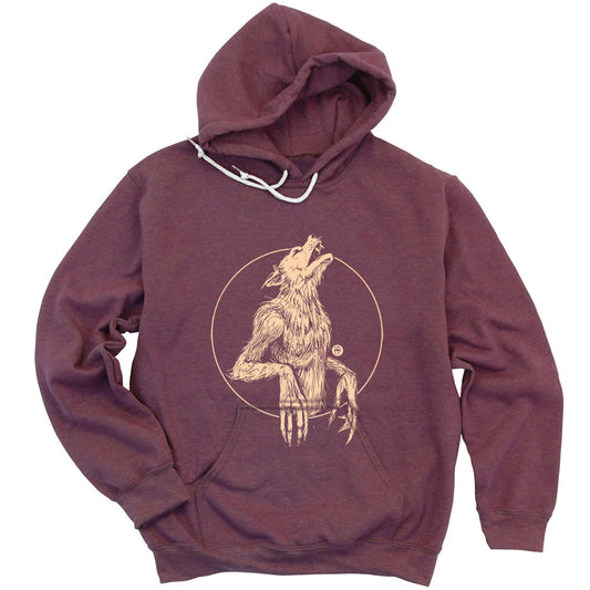 Howling Werewolf: Embrace the Night Hoodie