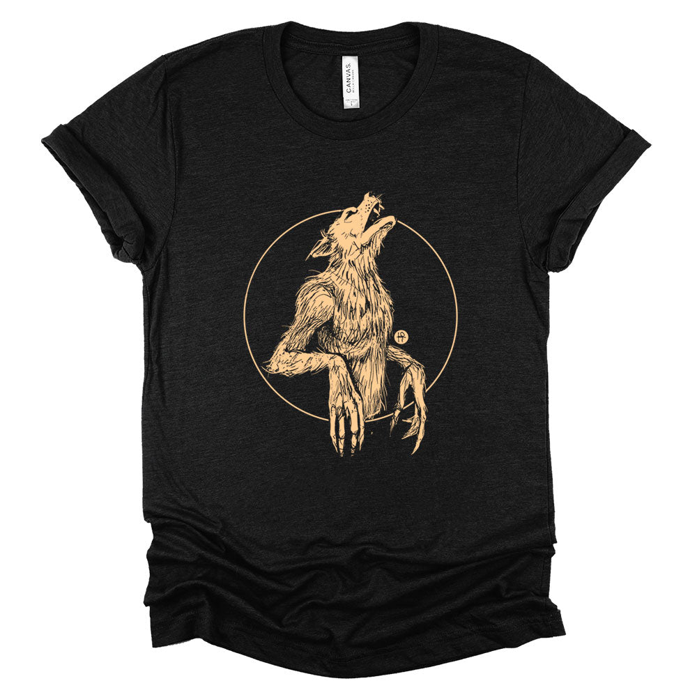 Howling Werewolf: Embrace the Night T-Shirt