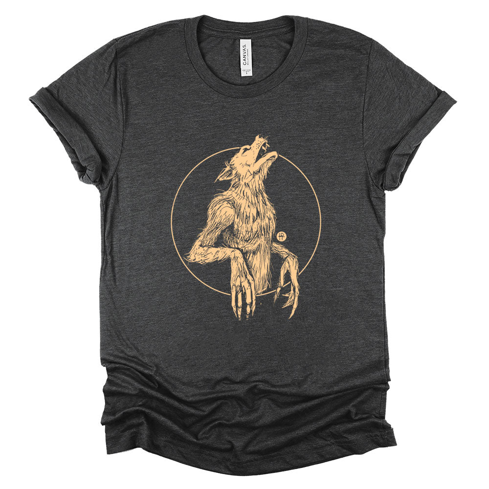 Howling Werewolf: Embrace the Night T-Shirt