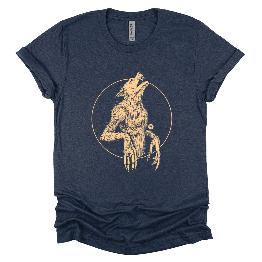Howling Werewolf: Embrace the Night T-Shirt