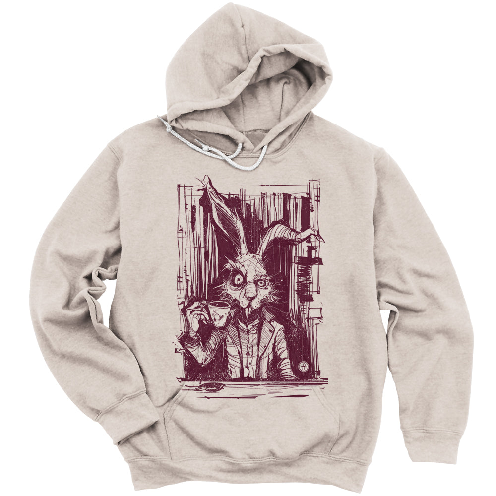 March Hare Tea Time: A Caffeinated Delight Hoodie