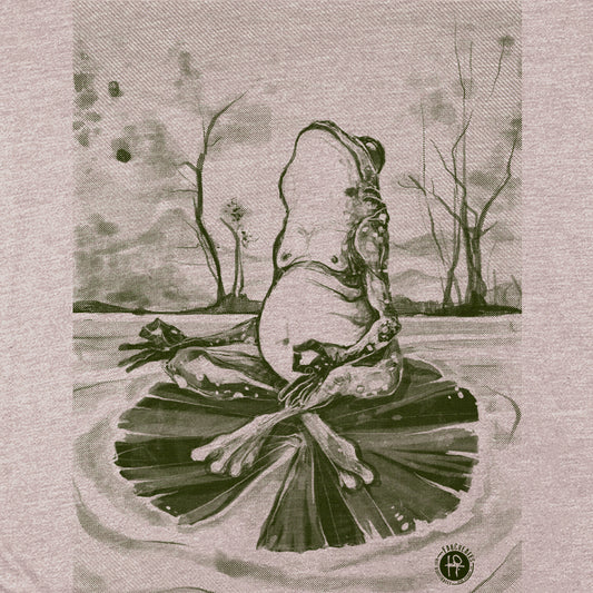 Zen Frog: Amphibian Reflections T-Shirt