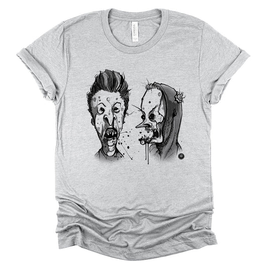 Zombie Beavis & Butthead: Ghoulish Dimwits T-Shirt