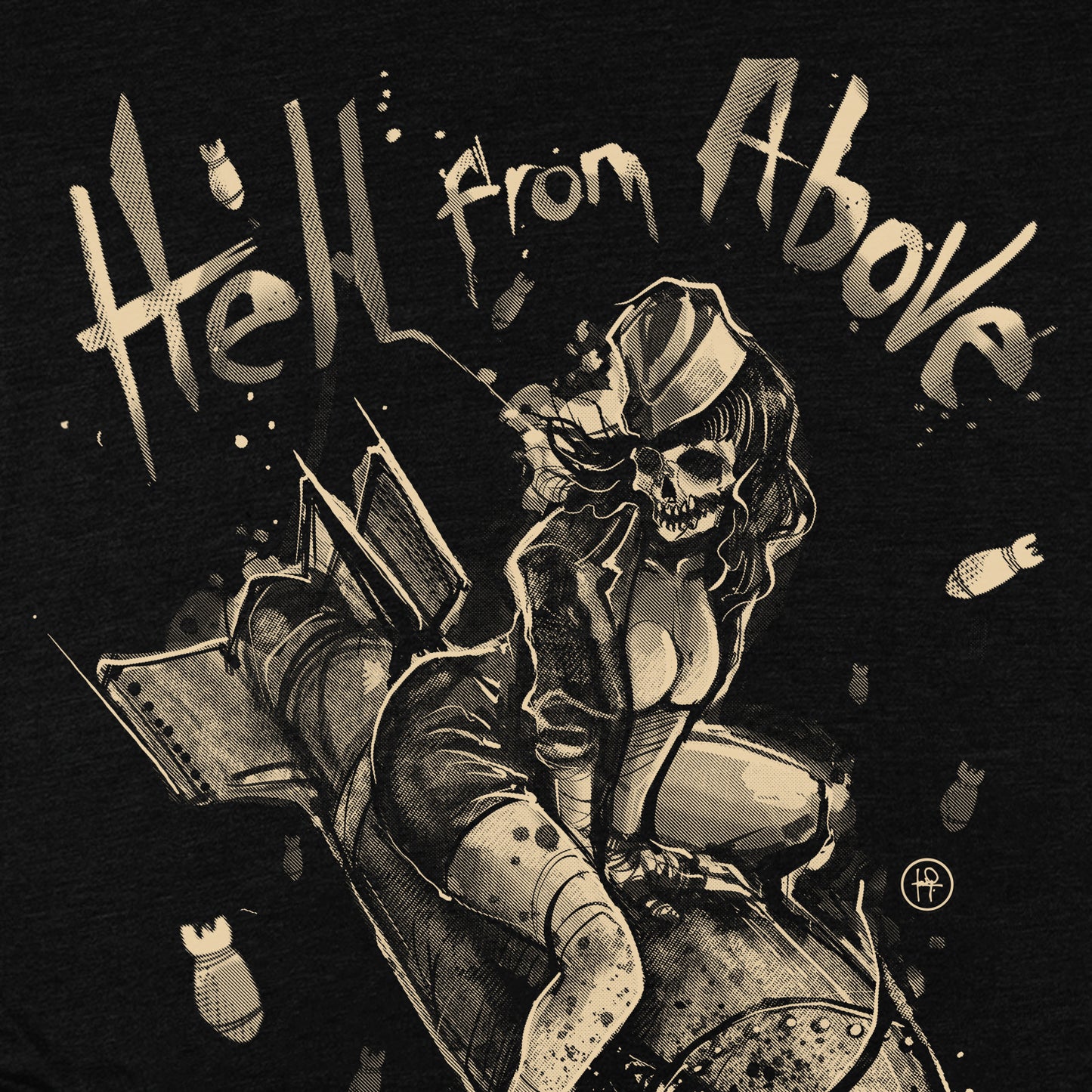Bomber Girl: Hell from Above T-Shirt