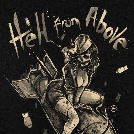 Bomber Girl: Hell from Above T-Shirt