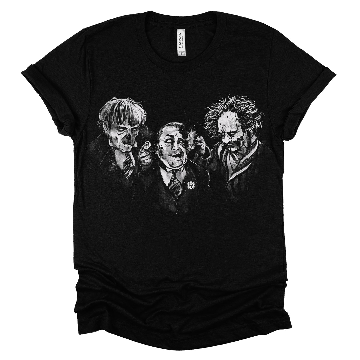 3 Zombie Fools: Horror & Shenanigans T-shirt