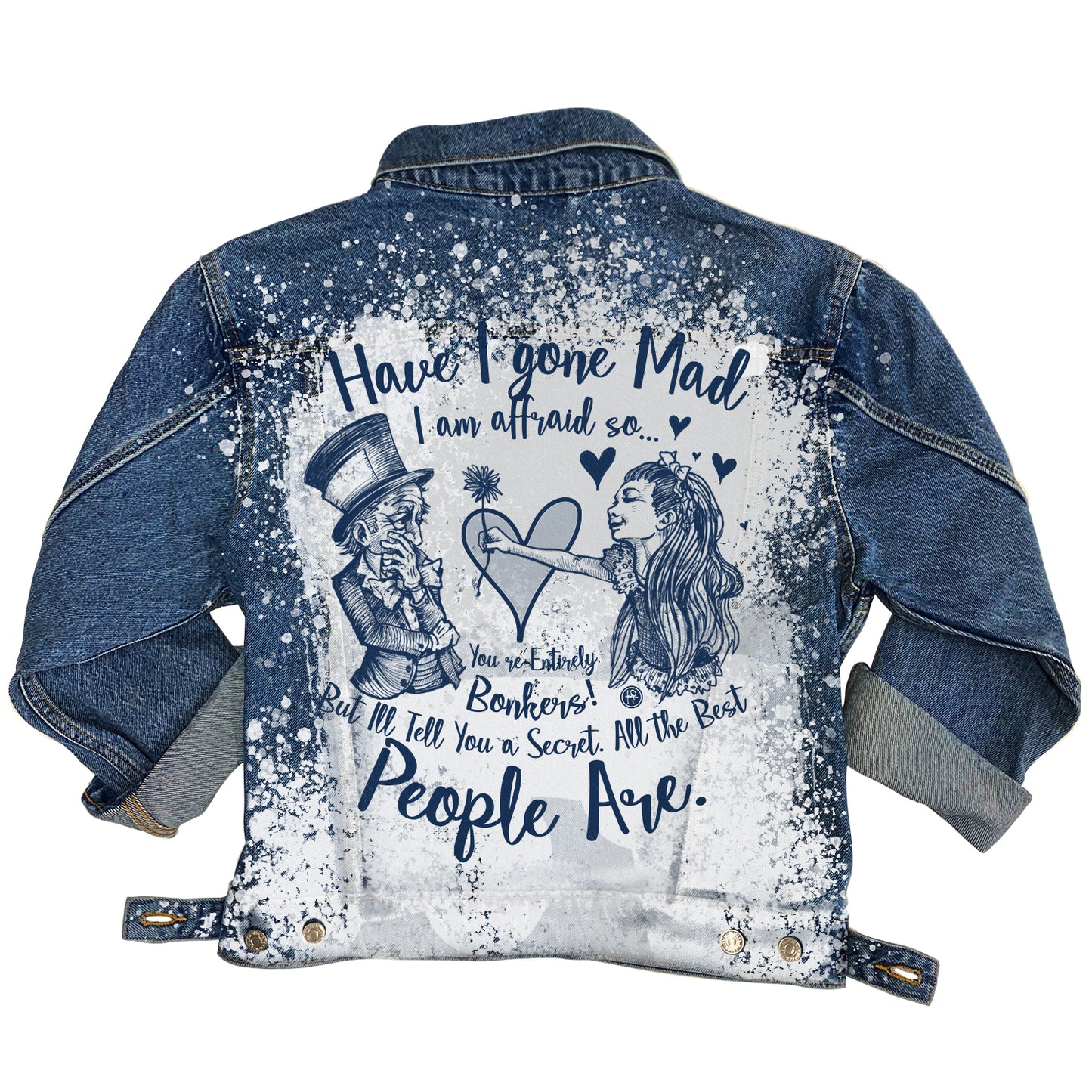 Alice in the Wonderland: Have I Gone Mad? Levi's Trucker Jacket