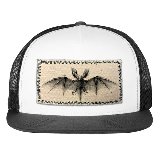 Bat Anatomy: A Study in Classic Taxidermy Trucker Hat