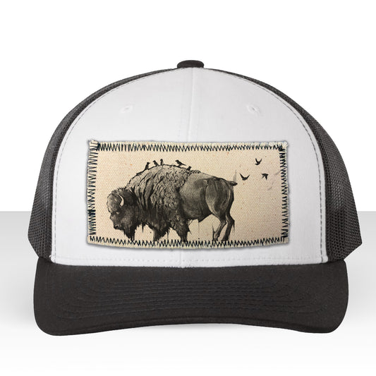 Bison: Majestic Harmony Trucker Hat