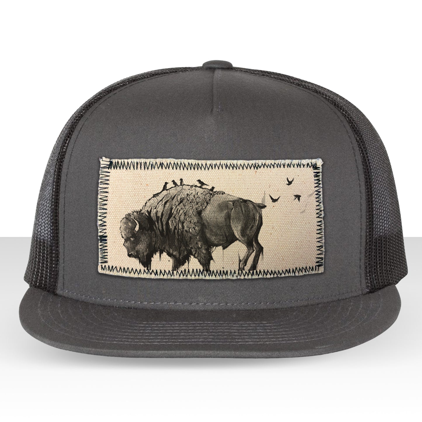 Bison: Majestic Harmony Trucker Hat