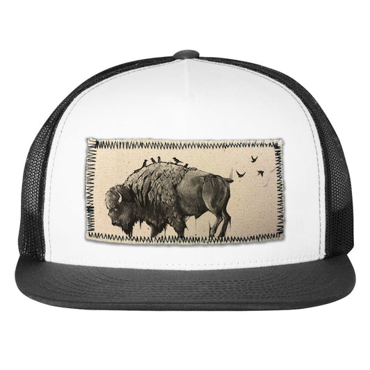 Bison: Majestic Harmony Trucker Hat