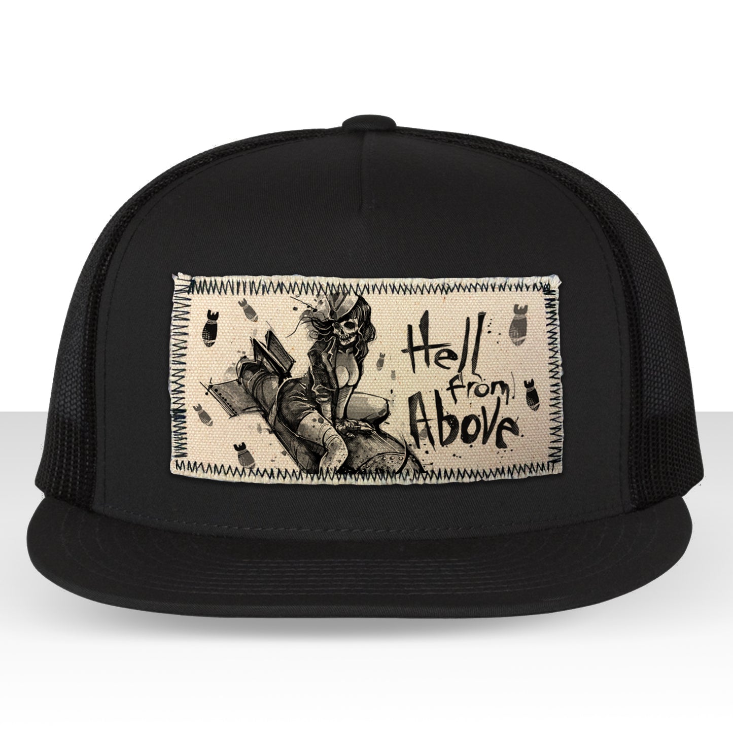Bomber Girl: Hell from Above Trucker Hat