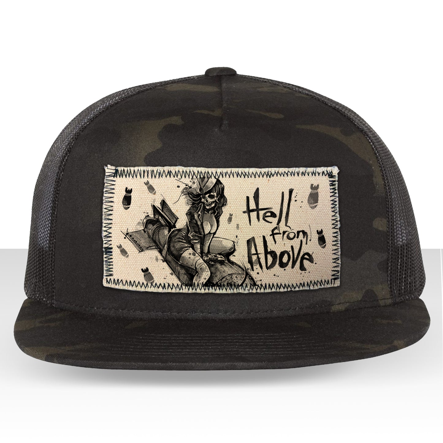 Bomber Girl: Hell from Above Trucker Hat