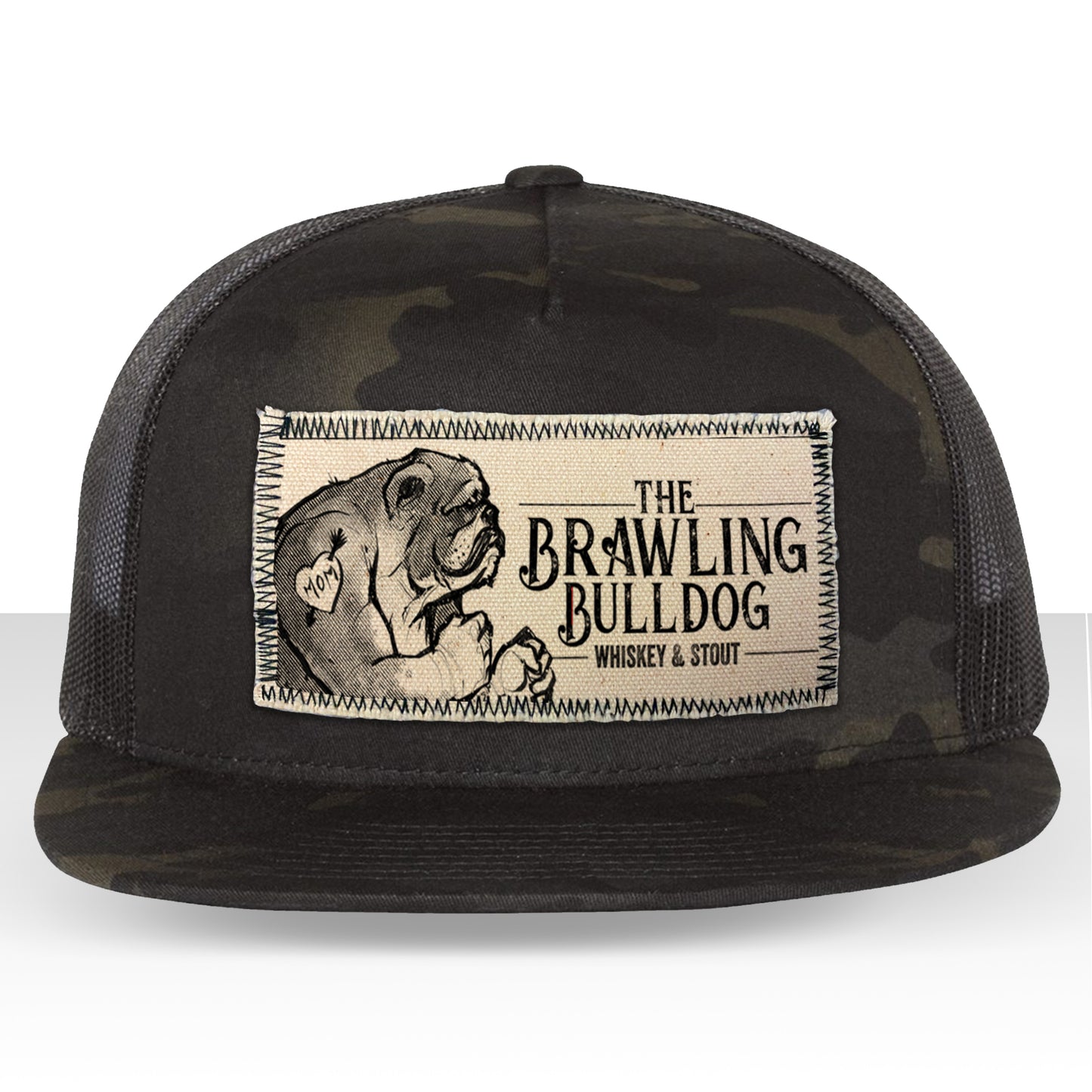 Brawling Bulldog Pub: Brawler's Haven Trucker Hat