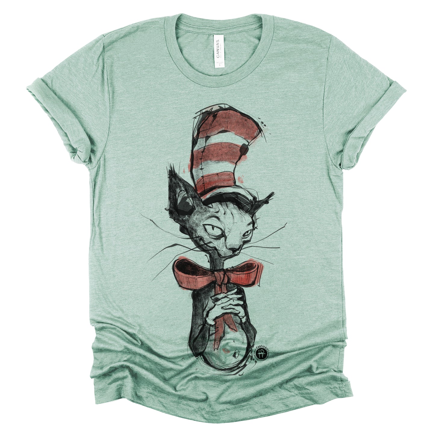 Kitty in the Hat: Whimsical Revived T-shirt