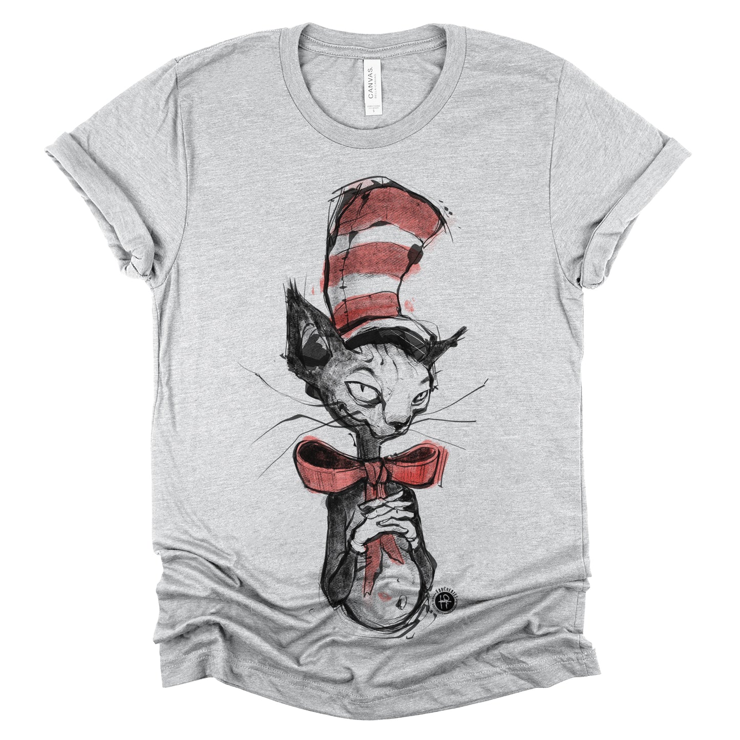 Kitty in the Hat: Whimsical Revived T-shirt