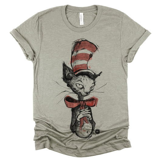 Kitty in the Hat: Whimsical Revived T-shirt
