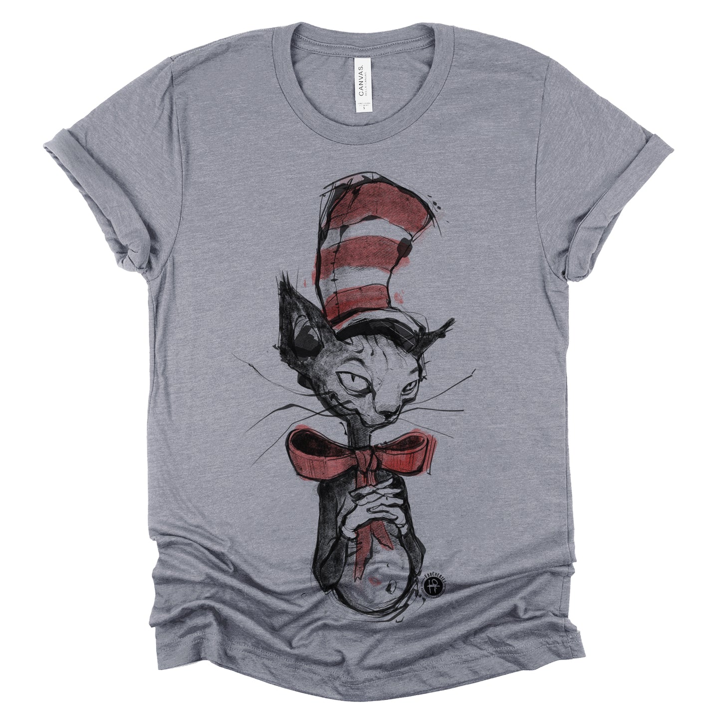 Kitty in the Hat: Whimsical Revived T-shirt