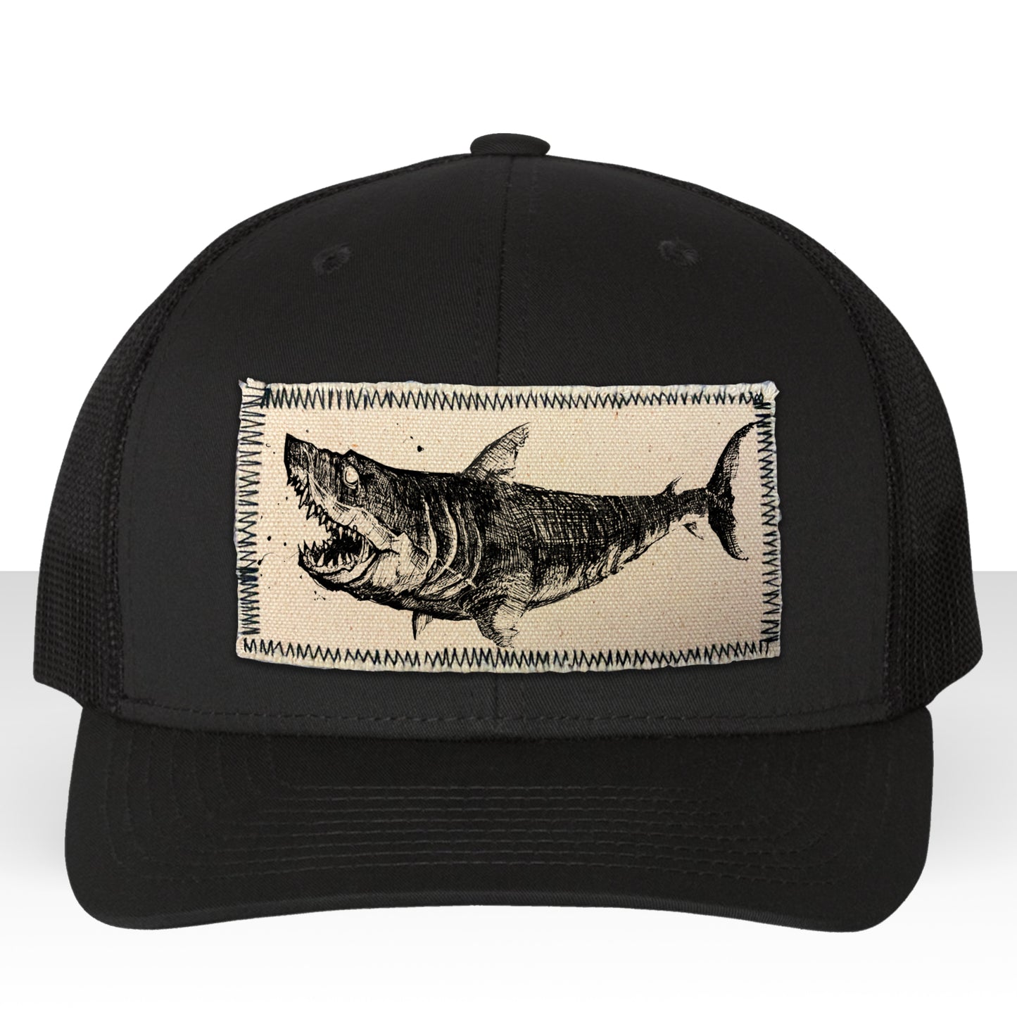 Eerie Shark Trucker Hat