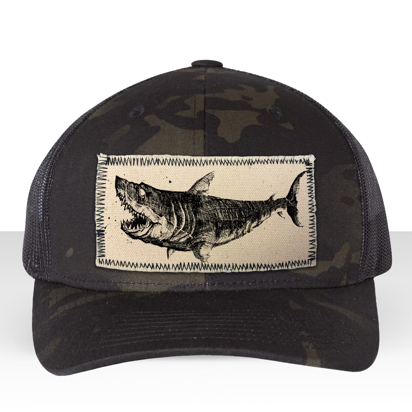 Eerie Shark Trucker Hat