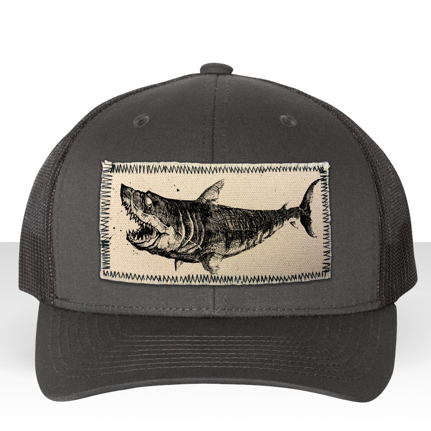 Eerie Shark Trucker Hat