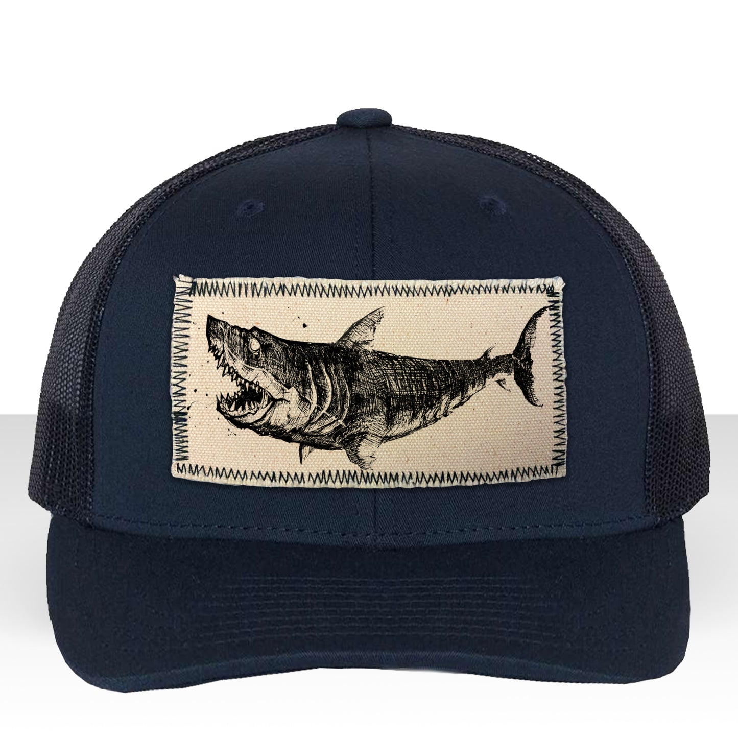 Eerie Shark Trucker Hat