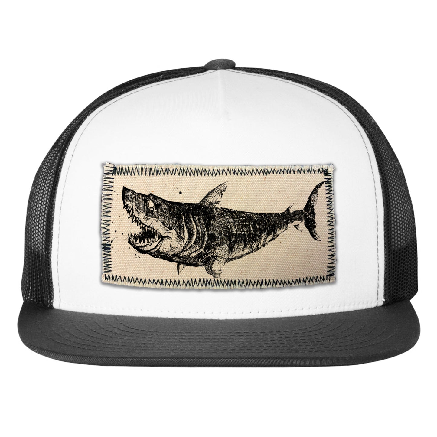 Eerie Shark Trucker Hat