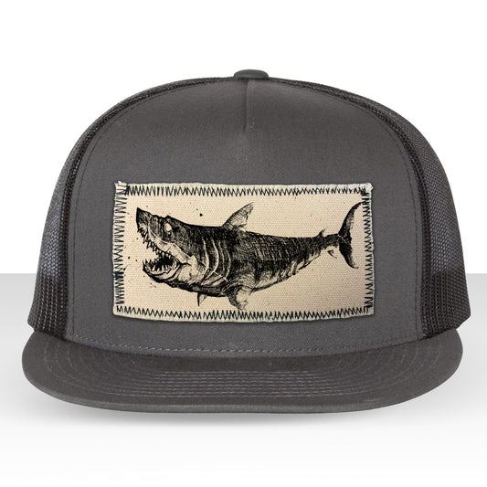 Eerie Shark Trucker Hat