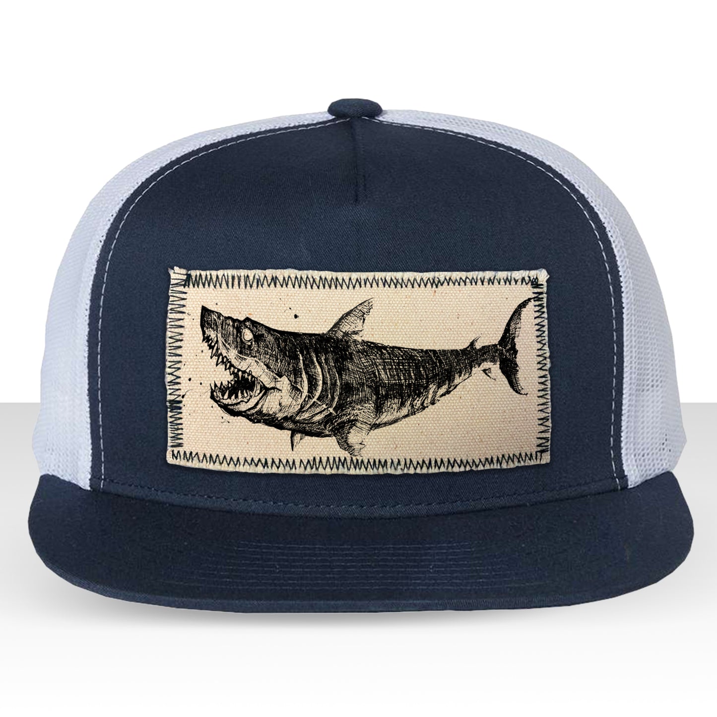 Eerie Shark Trucker Hat