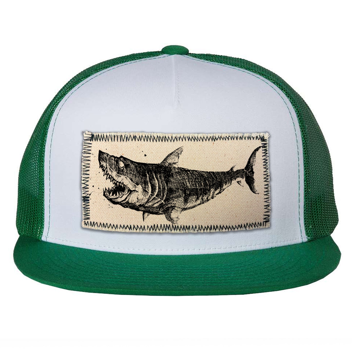 Eerie Shark Trucker Hat