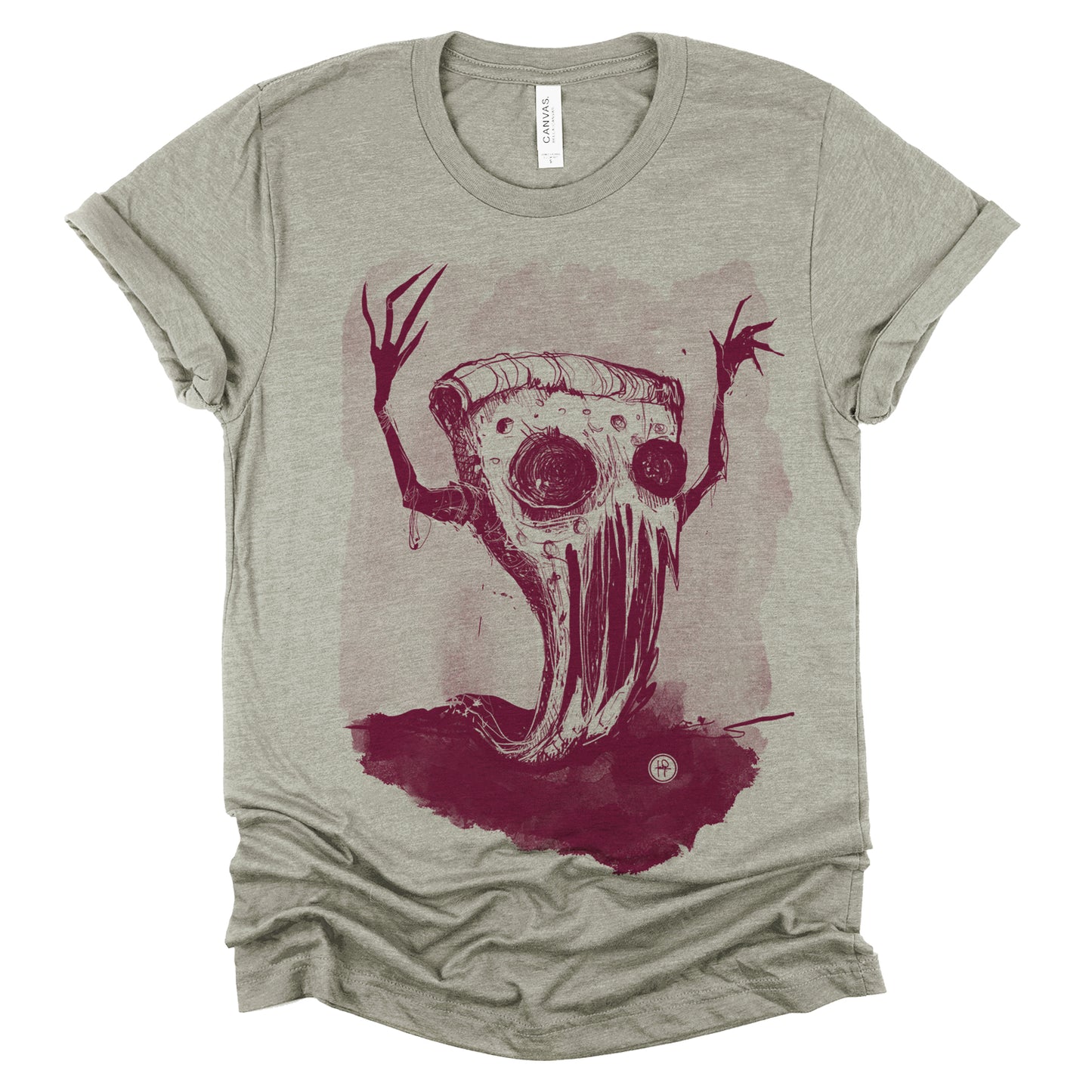 Evil Pizza: Slice of Wickedness T-shirt