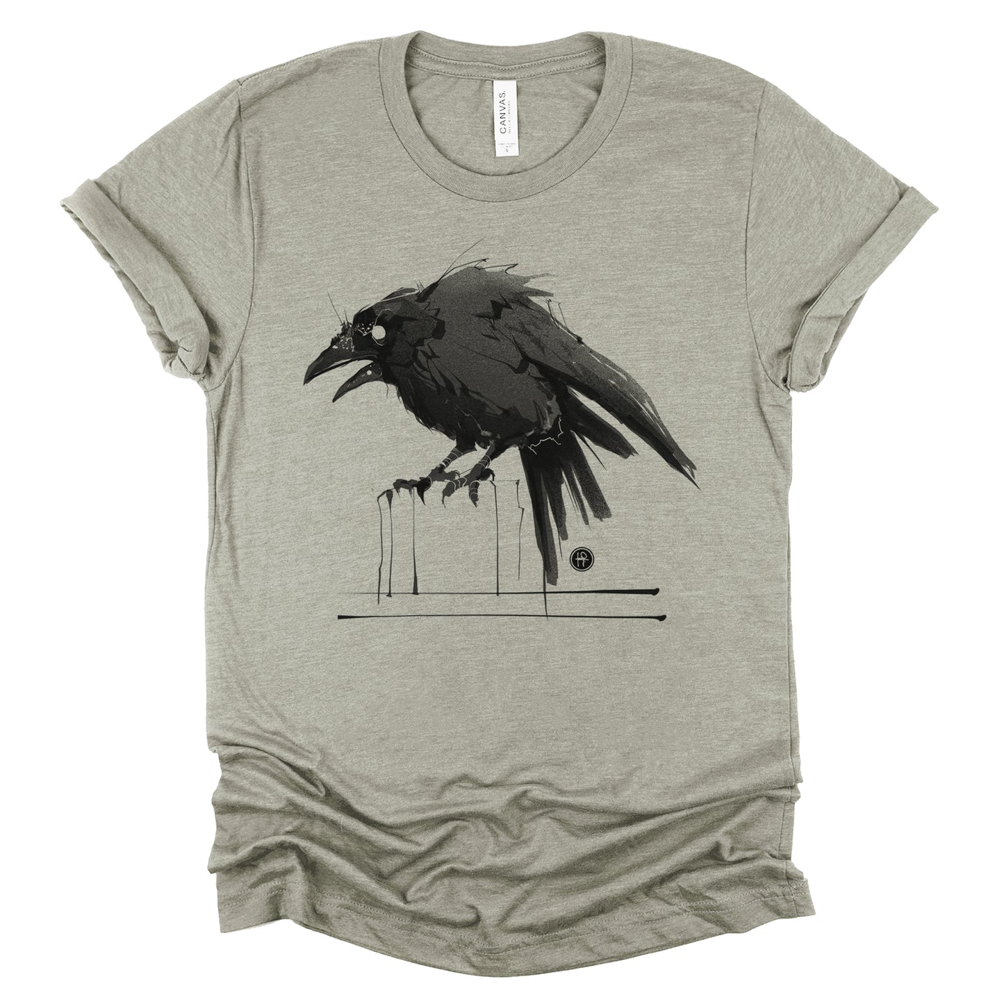 Feisty Crow: Bold and Untamed T-Shirt