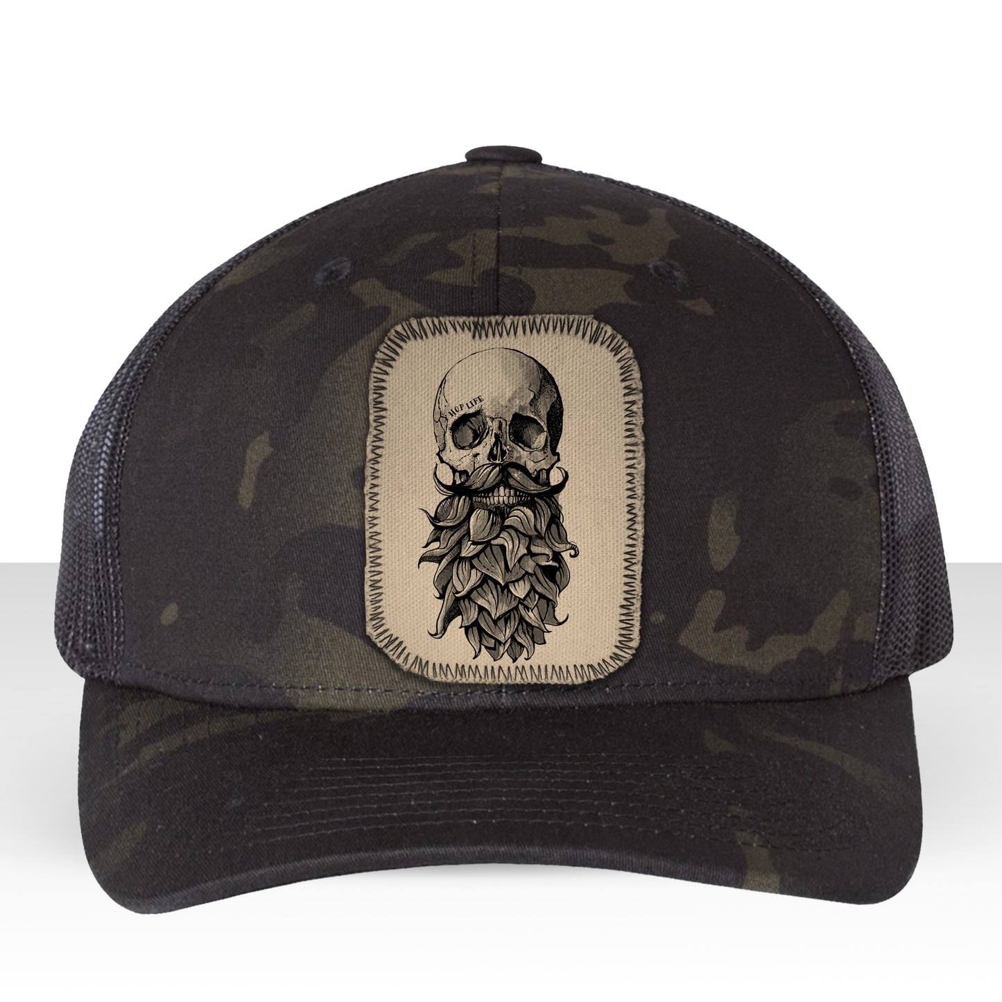 Hop Life Skull: Crafted for Connoisseurs Trucker Hat