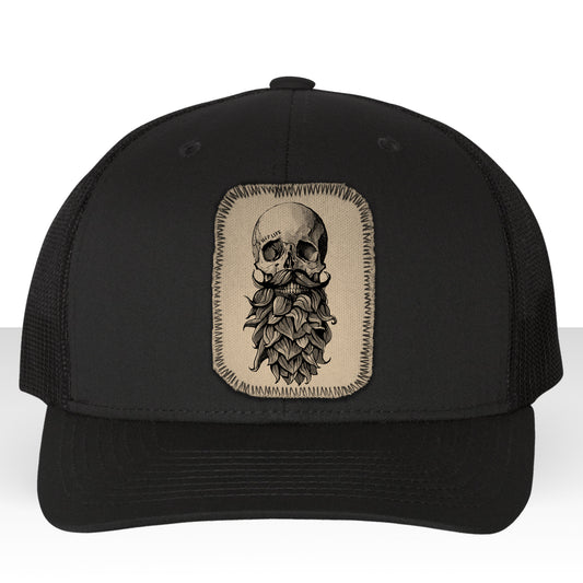 Hop Life Skull: Crafted for Connoisseurs Trucker Hat