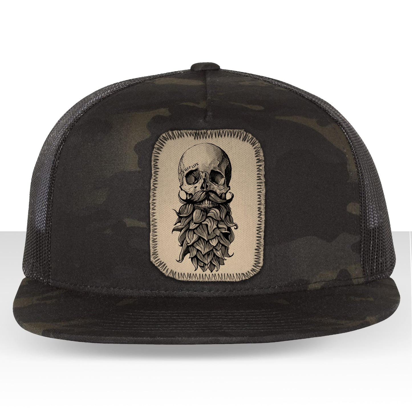 Hop Life Skull: Crafted for Connoisseurs Trucker Hat