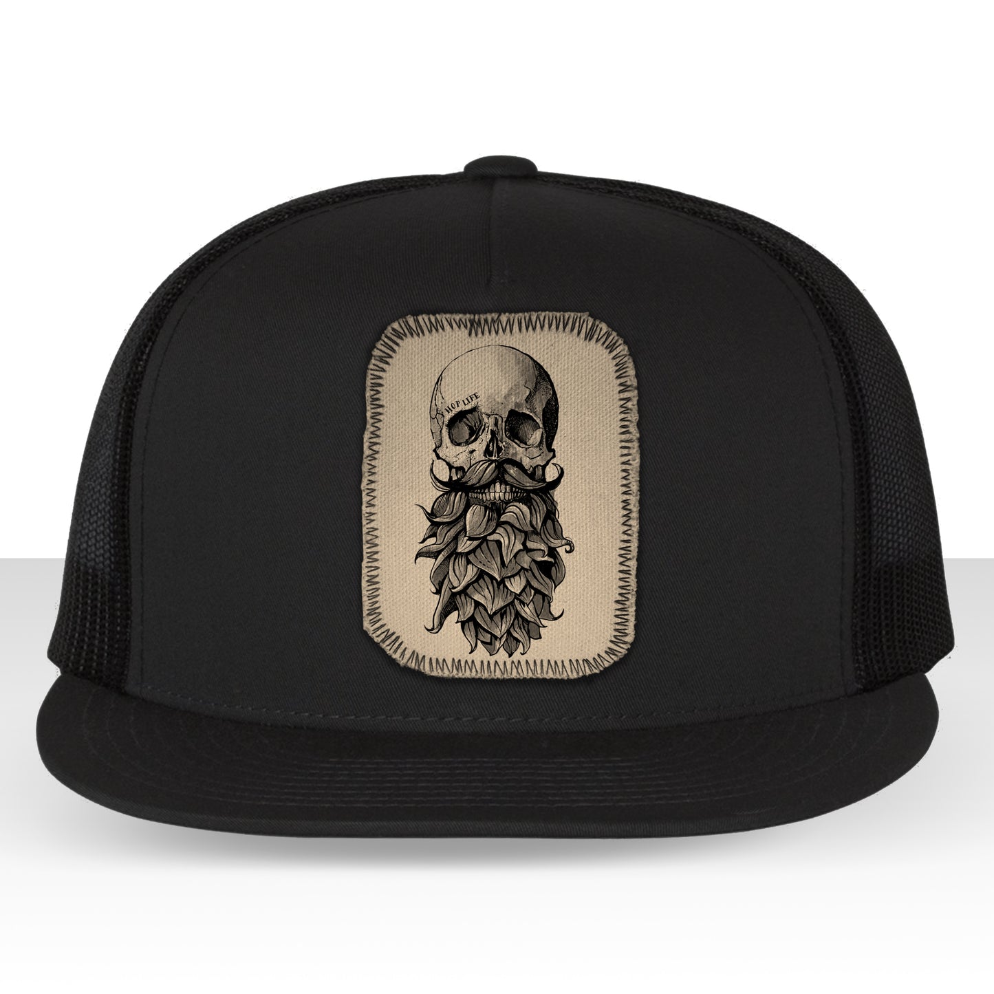 Hop Life Skull: Crafted for Connoisseurs Trucker Hat