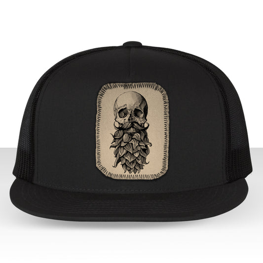 Hop Life Skull: Crafted for Connoisseurs Trucker Hat