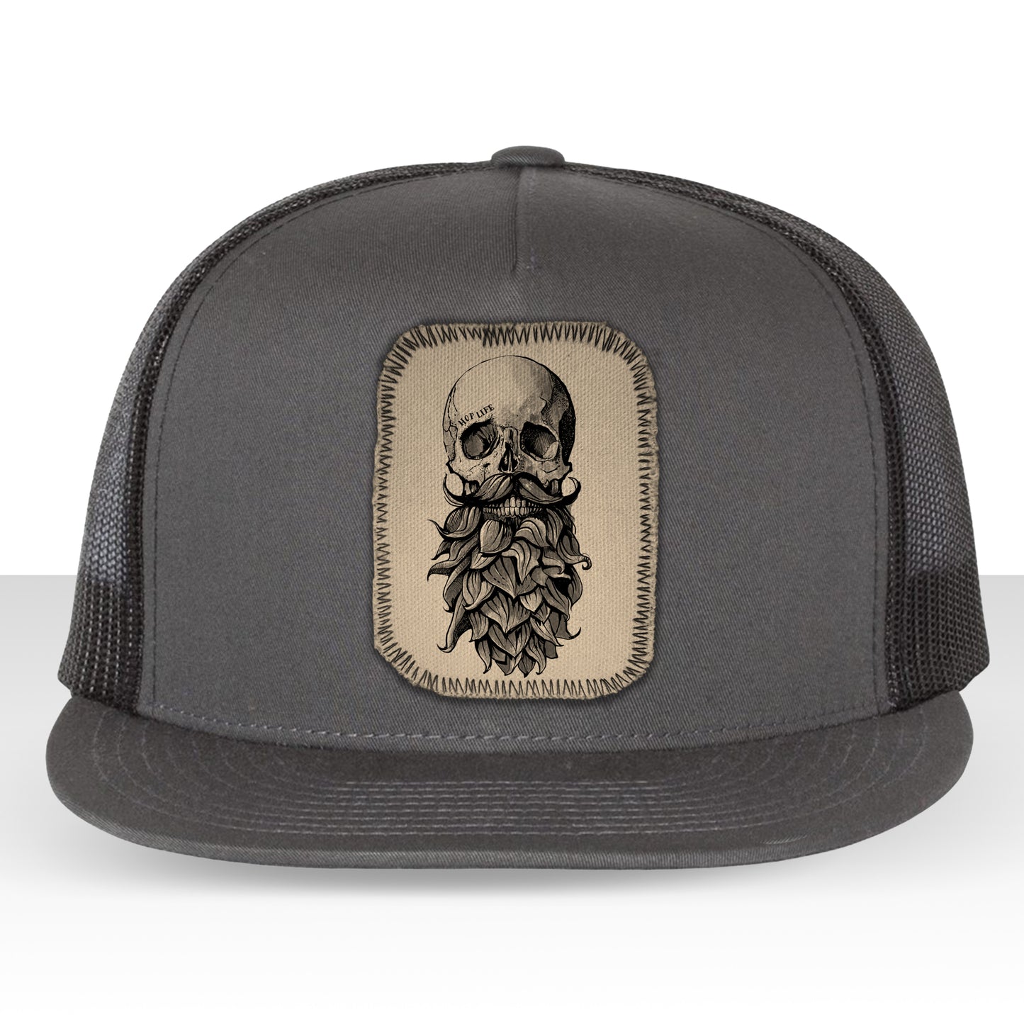 Hop Life Skull: Crafted for Connoisseurs Trucker Hat