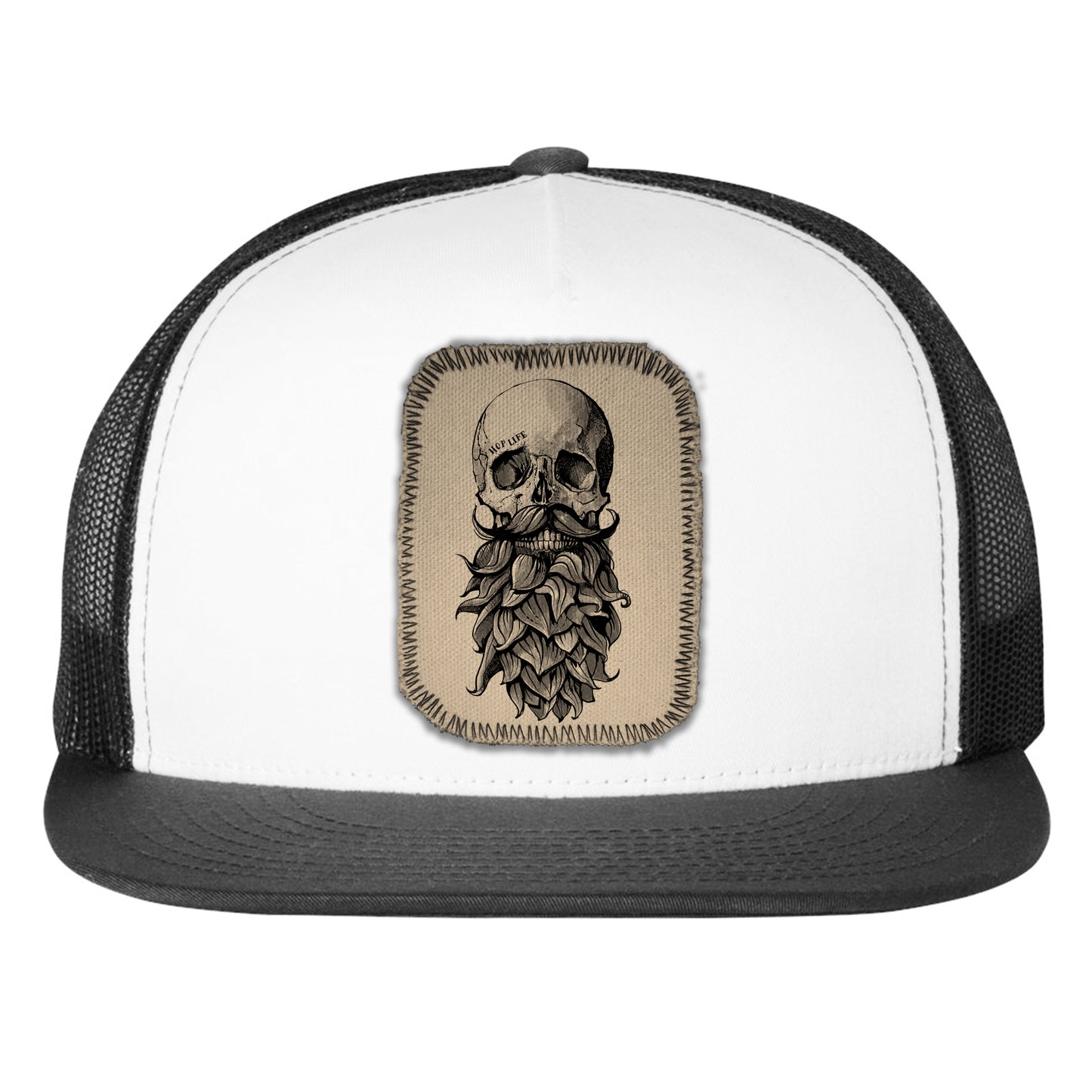 Hop Life Skull: Crafted for Connoisseurs Trucker Hat