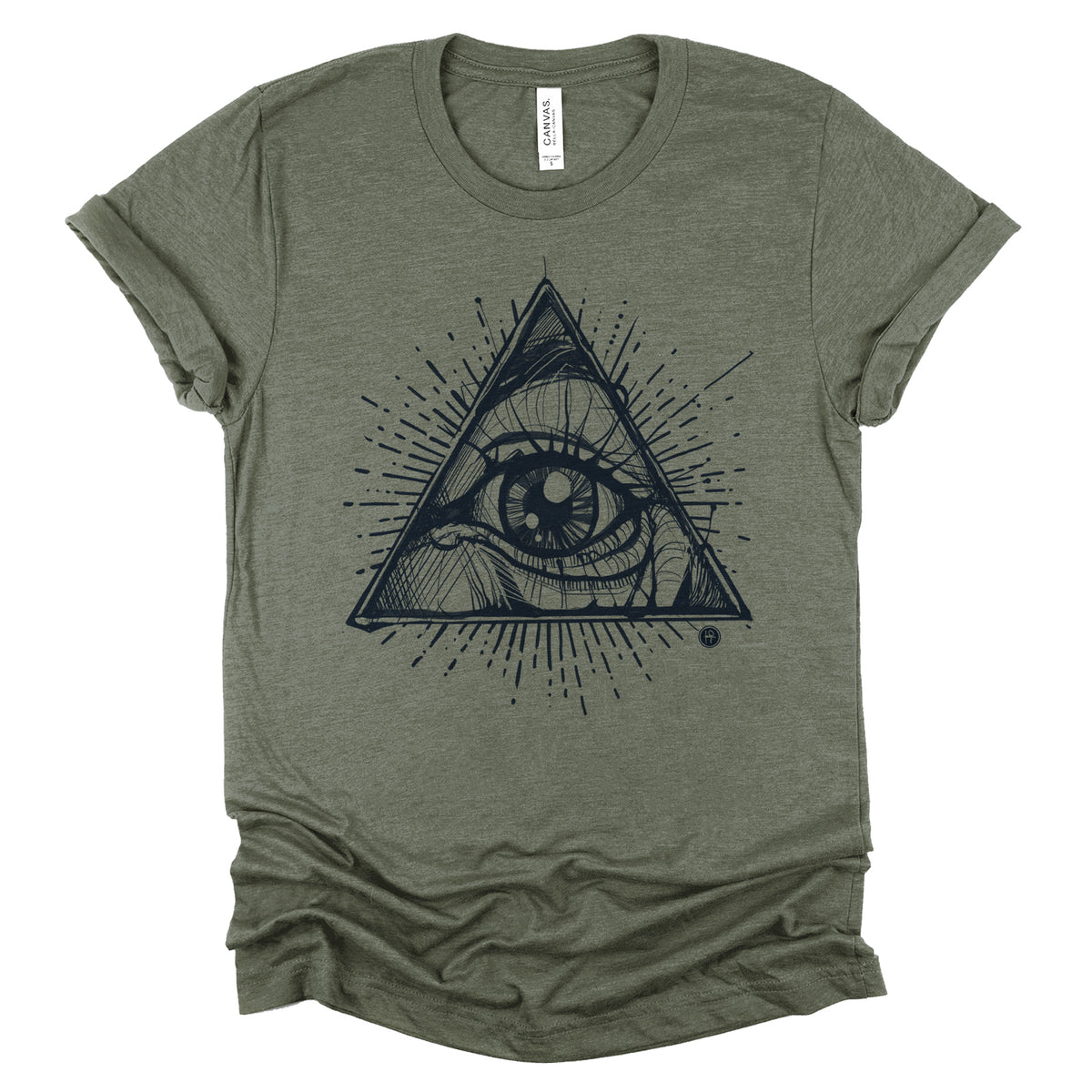 Illuminate Eye T-Shirt Artwork | FabCreates