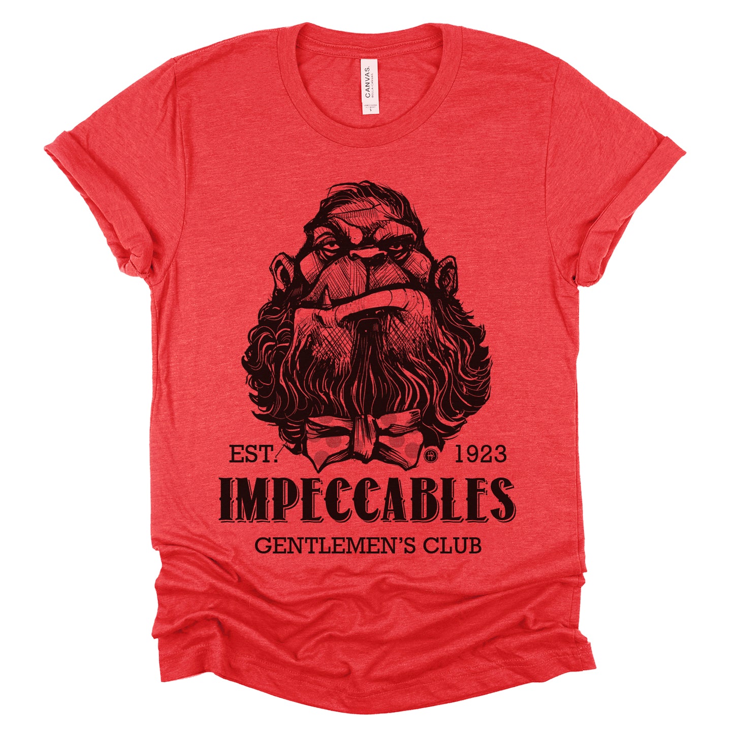 Impeccables Gentlemen's Club: Sophisticated Sasquatch T-Shirt