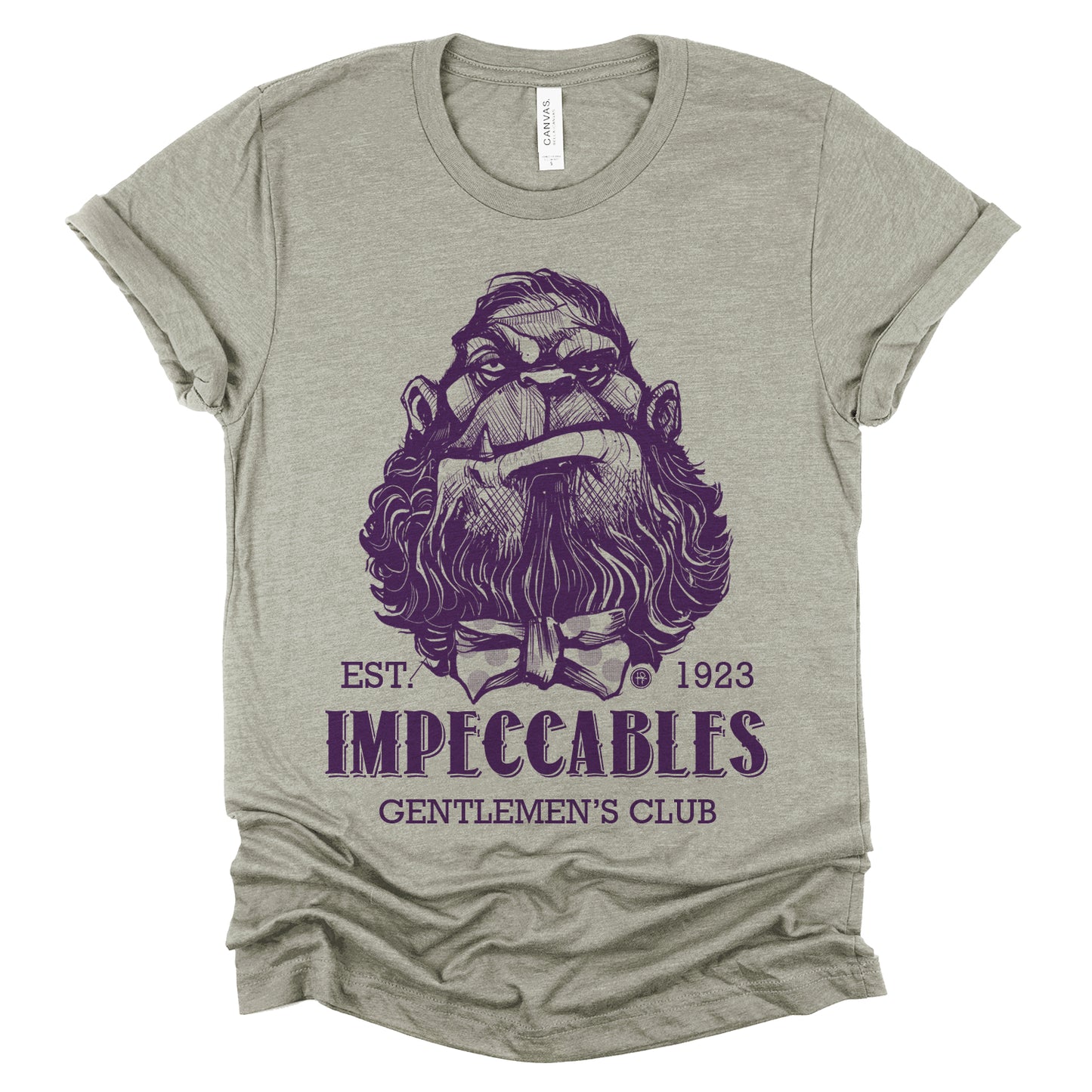 Impeccables Gentlemen's Club: Sophisticated Sasquatch T-Shirt