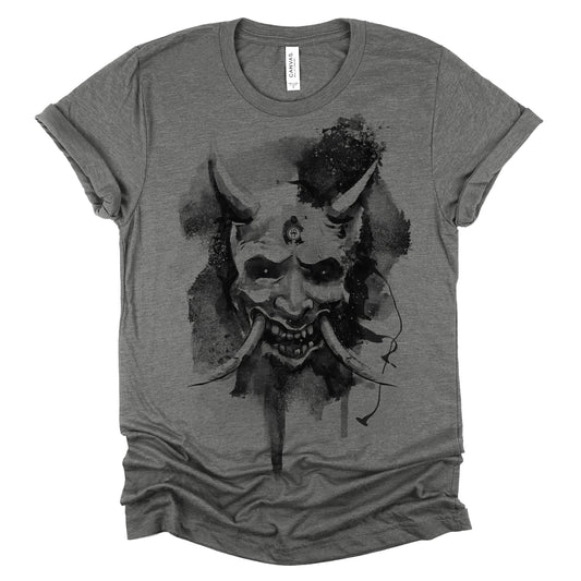 Japanese Hannya Mask: Haunting Elegance T-Shirt