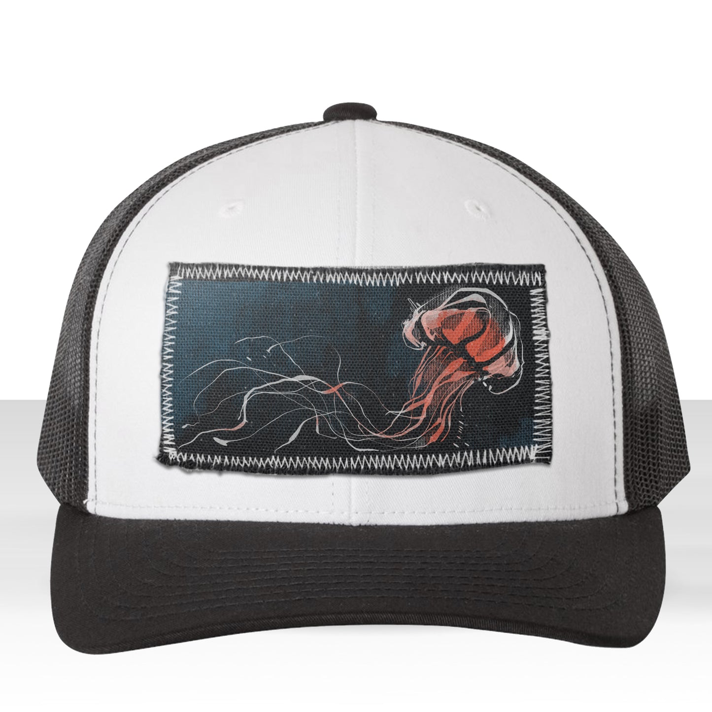 Jelly Fish: Fluid Movement Trucker Hat