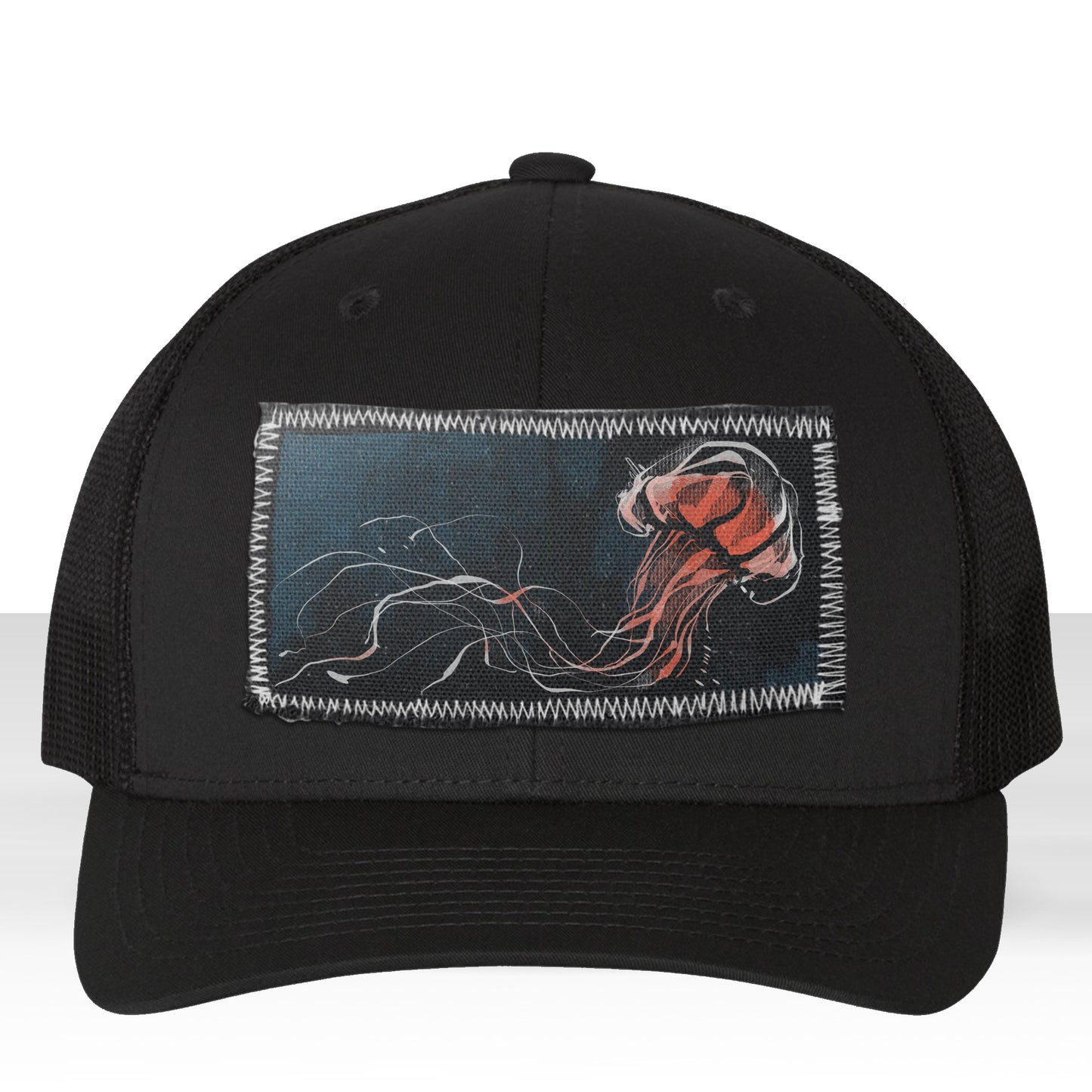 Jelly Fish: Fluid Movement Trucker Hat