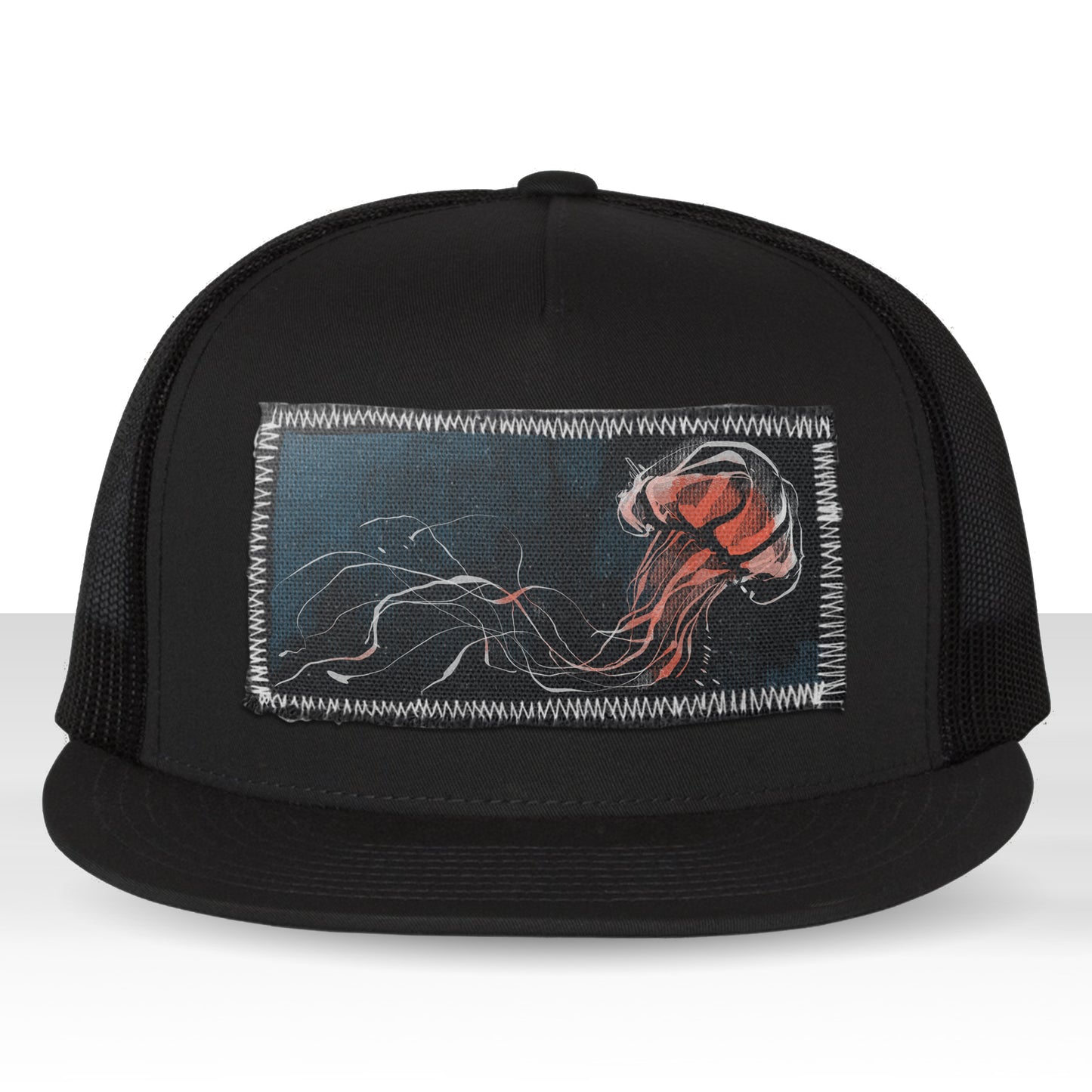Jelly Fish: Fluid Movement Trucker Hat