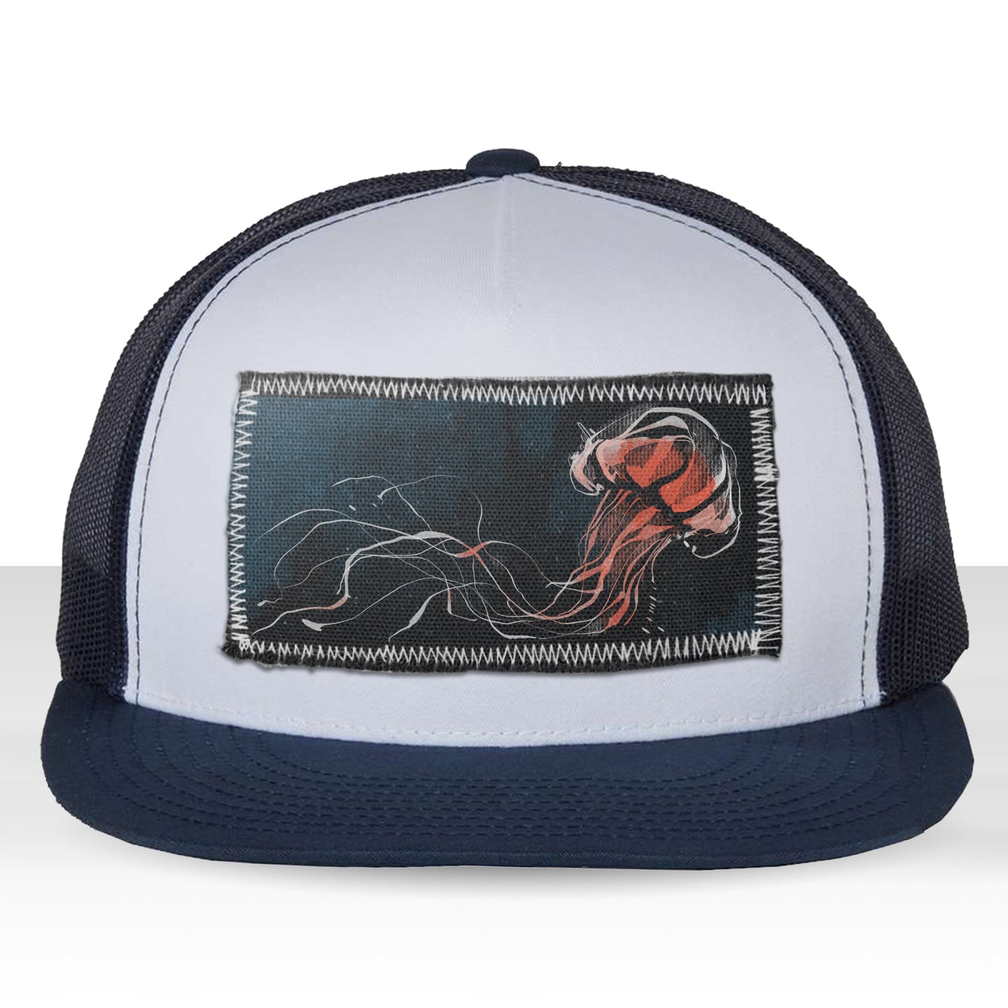 Jelly Fish: Fluid Movement Trucker Hat